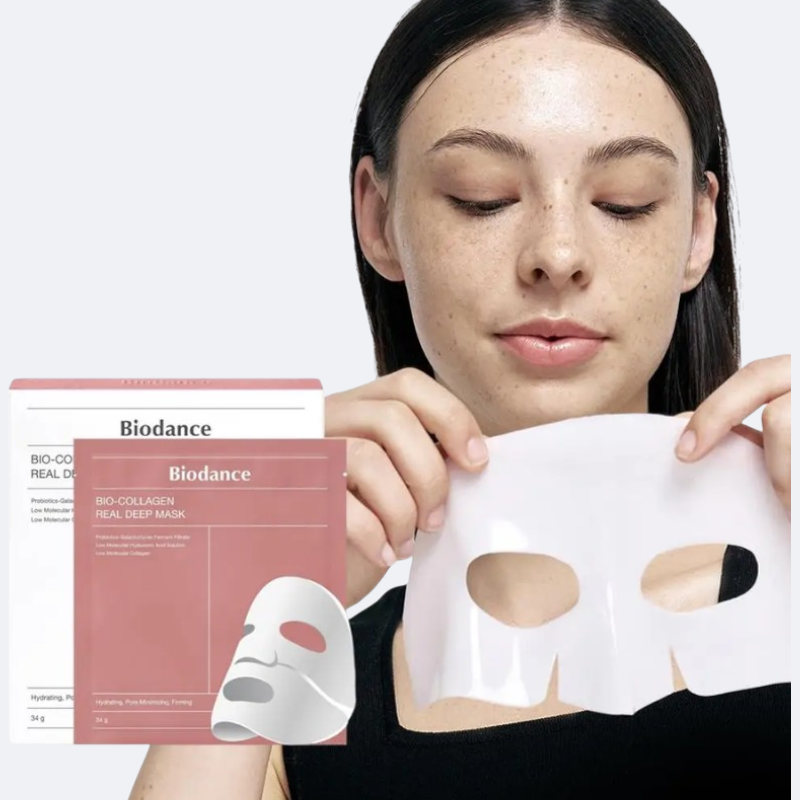 Biodance Masque Rose Collagène - Peau rajeunie et éclatante