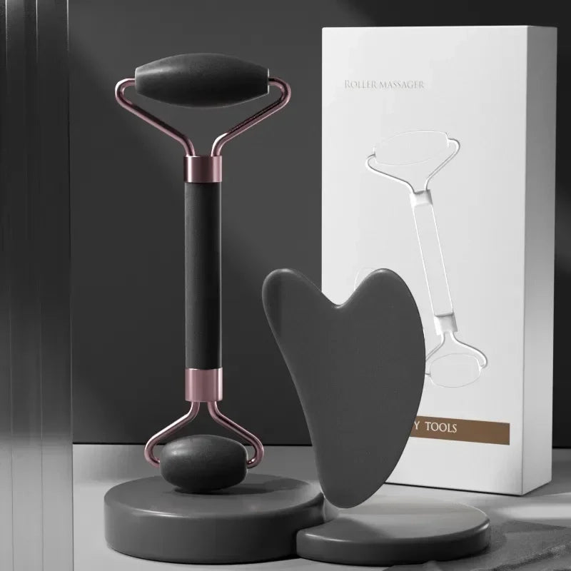 Rouleau & Gua Sha Anti-Âge - Votre secret jeunesse à domicile