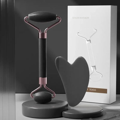 Rouleau & Gua Sha Anti-Âge - Votre secret jeunesse à domicile